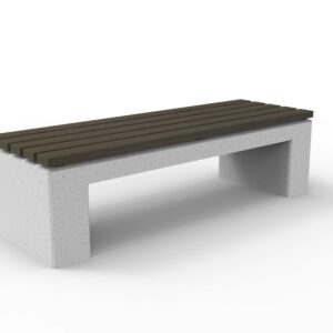 Pink Urbano Cubo Beton valge, Bambus tume