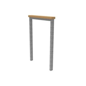 Toengkaar Patio m. Pehmenduskate Iroko statsionaarne